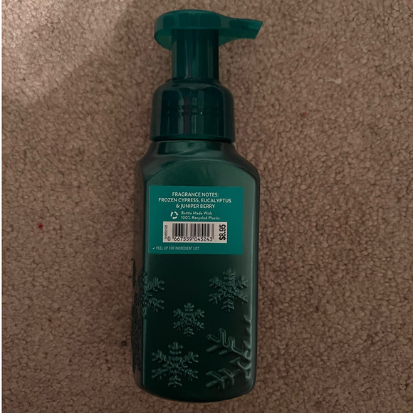 New Bath & Body Works Frozen Lake Hand Soap Set of 3 - Picture 3 of 3